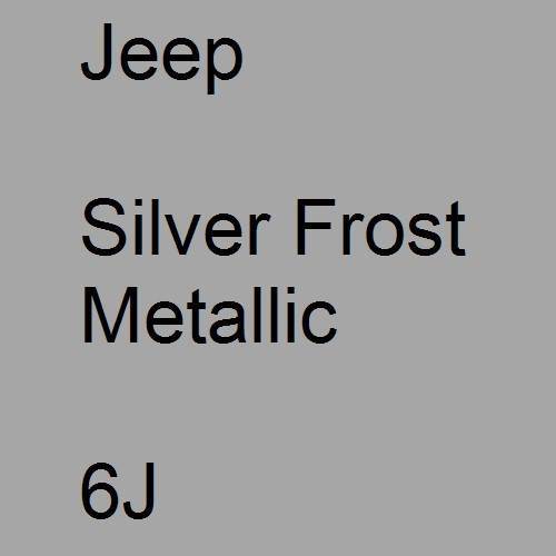 Jeep, Silver Frost Metallic, 6J.